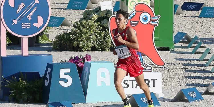 Emiliano Hernández logra cuarto lugar en París 2024