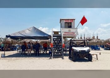 A través del operativo “Verano Seguro 2024” Guardia Estatal mantiene seguridad en Playa Miramar