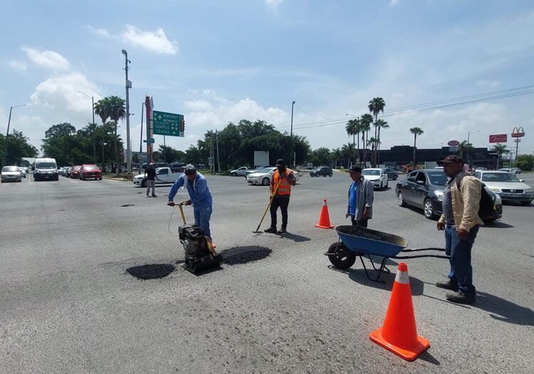 Activan Estado y Municipio programa emergente de bacheo