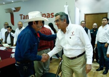 Anuncia Américo Villarreal apoyo adicional para productores de sorgo