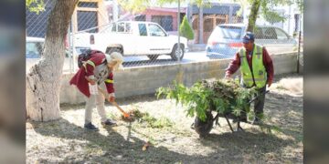 Apoya Gobierno de NLD limpieza y mantenimiento de escuelas públicas