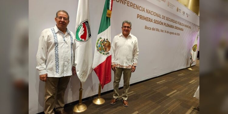 Armando Martínez representa a Tamaulipas en la Conferencia Nacional de Seguridad Pública Municipal