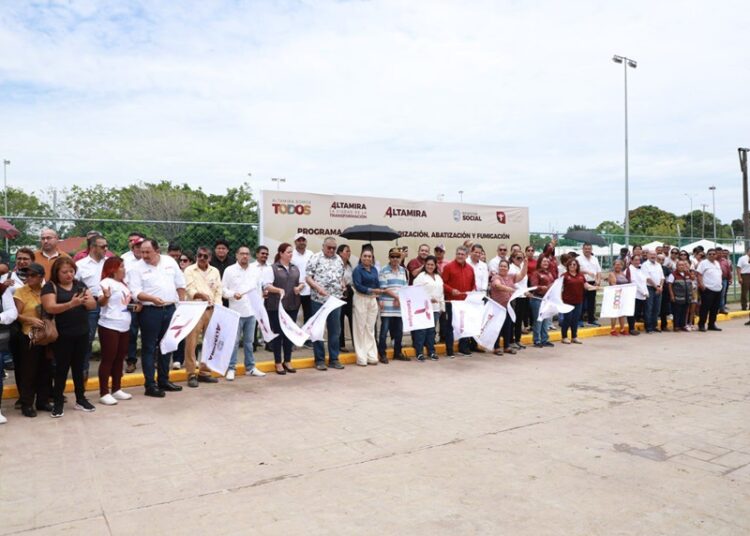 Arranca Gobierno de Altamira jornada de abatización, fumigación y descacharrización en la Zona Miramar