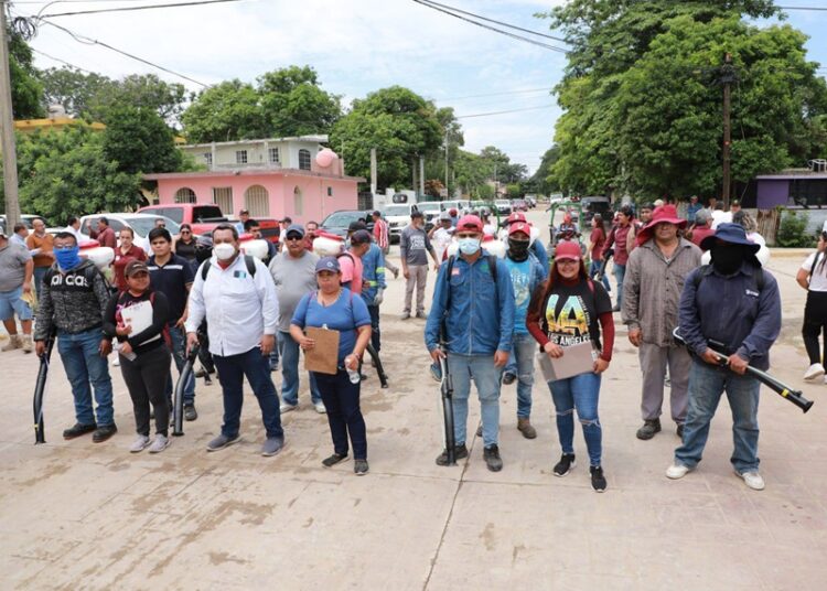 Arranca Gobierno de Altamira jornada de abatización, fumigación y descacharrización en la Zona Miramar