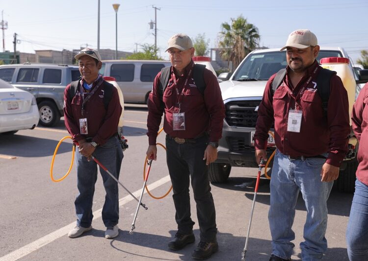Arranca segunda jornada de fumigación en Nuevo Laredo