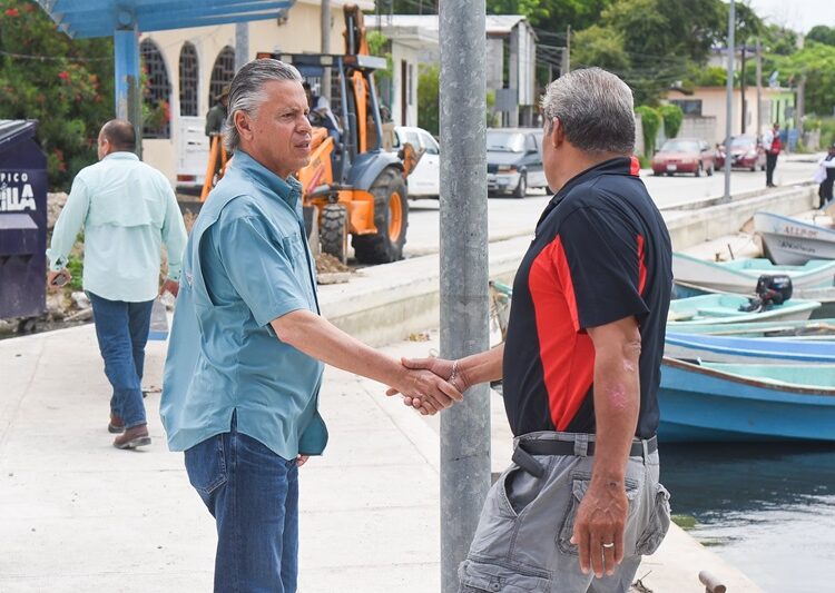 Brinda Chucho Nader mayores apoyos al sector pesquero