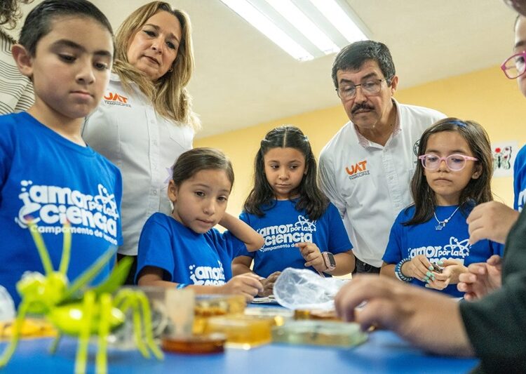 Celebra la UAT en el Campus Victoria el campamento infantil Amor por la Ciencia 2024