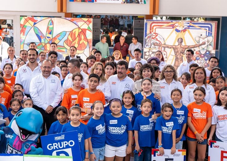 Celebra la UAT en el Campus Victoria el campamento infantil Amor por la Ciencia 2024