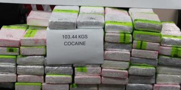 Decomisan más de 43 mdd en cocaína