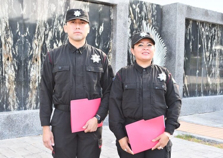 Concluye Guardia Estatal capacitación impartida por la Policía Nacional de Colombia