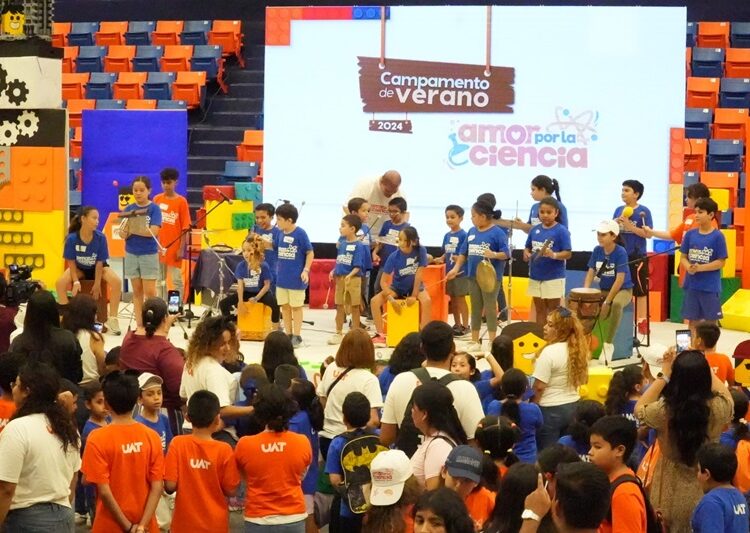 Concluye la UAT con éxito campamento infantil “Amor por la Ciencia” 2024