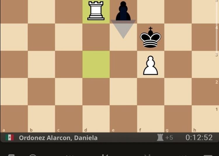 Daniela Ordoñez Alarcón brilla en el Torneo Nacional e Internacional de Ajedrez en Aguascalientes