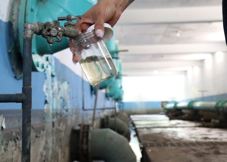 Efectúa COEPRIS monitoreos en plantas potabilizadoras de COMAPA Altamira