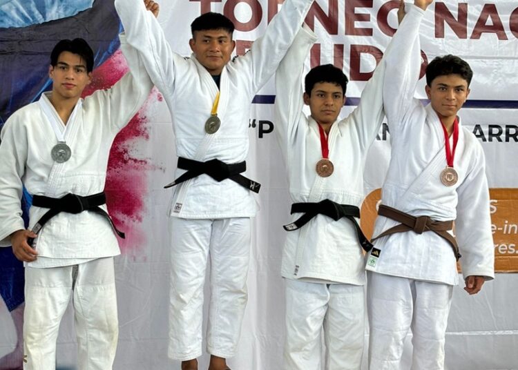 Gana estudiante de la UAT medalla de oro en el Campeonato Nacional de Judo