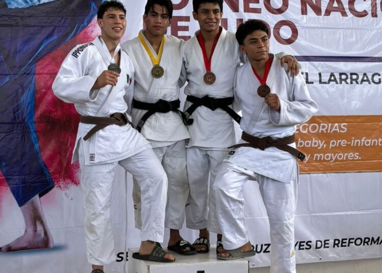 Gana estudiante de la UAT medalla de oro en el Campeonato Nacional de Judo