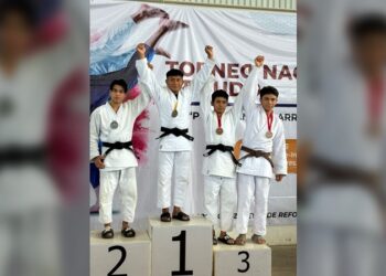 Gana estudiante de la UAT medalla de oro en el Campeonato Nacional de Judo