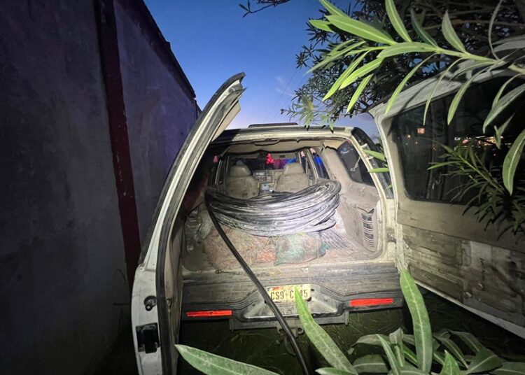 Guardia Estatal atrapan a ladrón que estaba dejando sin internet a Matamoros