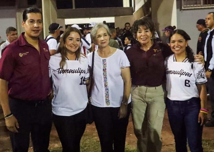 Inaugura María de Villarreal Campeonato Nacional de Softbol Femenil Infantil 2024