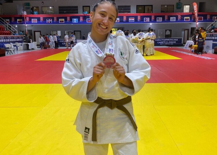 Frida Maya y Eduardo Sagastegui brillan en el Panamericano de Judo en República Dominicana