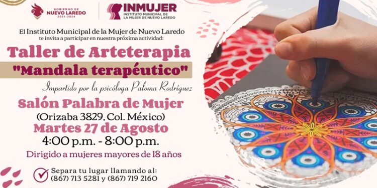 INMUJER NLD impartirá curso de arteterapia con mandalas