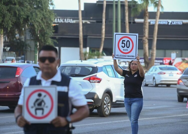 Implementa Tránsito campaña de prevención de accidentes
