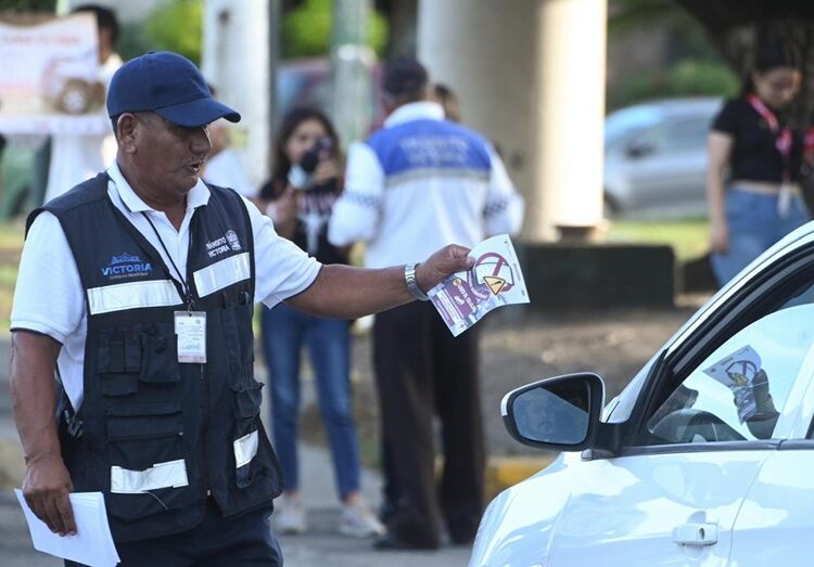 Implementa Tránsito campaña de prevención de accidentes