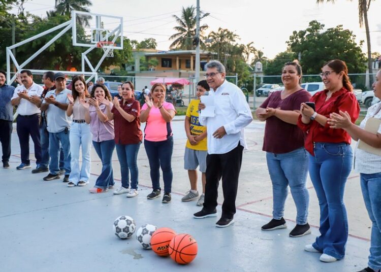 Inaugura AMM obras en la zona centro norte de Altamira