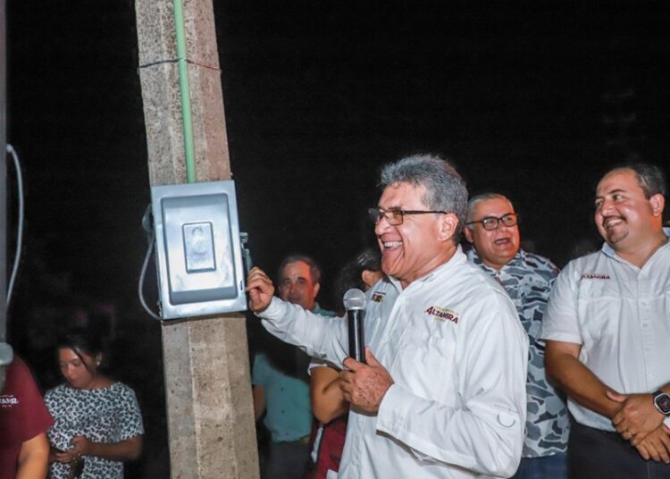 Inaugura AMM obras en la zona centro norte de Altamira