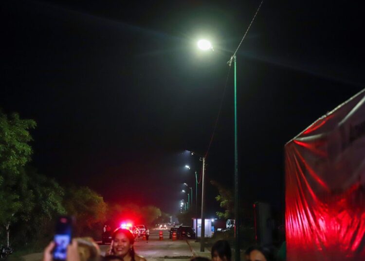 Inaugura AMM obras en la zona centro norte de Altamira