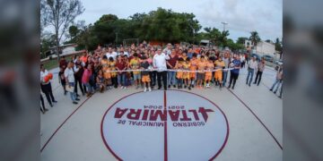 Inaugura AMM obras en la zona centro norte de Altamira