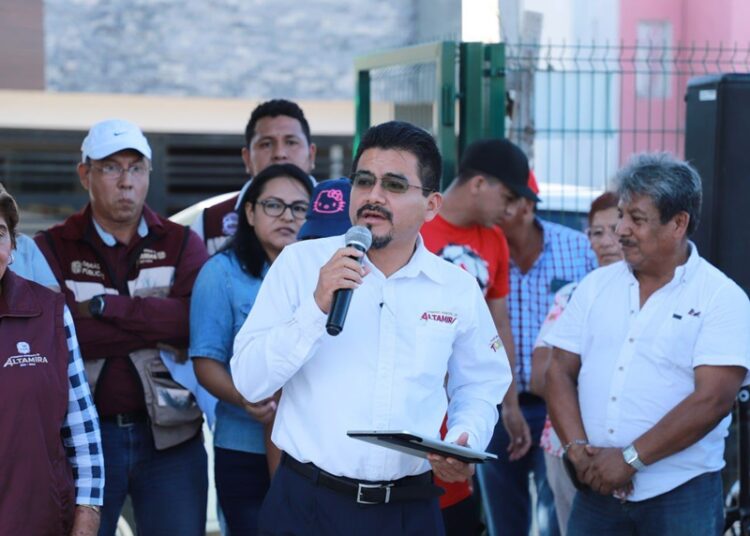 Inaugura AMM rehabilitación de parque deportivo en el Fracc. San Ángel
