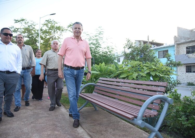 Inaugura Chucho Nader moderno parque lineal en la Morelos