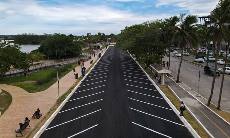 Inaugura Chucho Nader nuevas etapas del parque urbano en Laguna del Carpintero