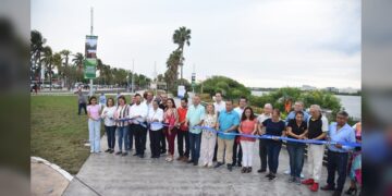 Inaugura Chucho Nader nuevas etapas del parque urbano en Laguna del Carpintero