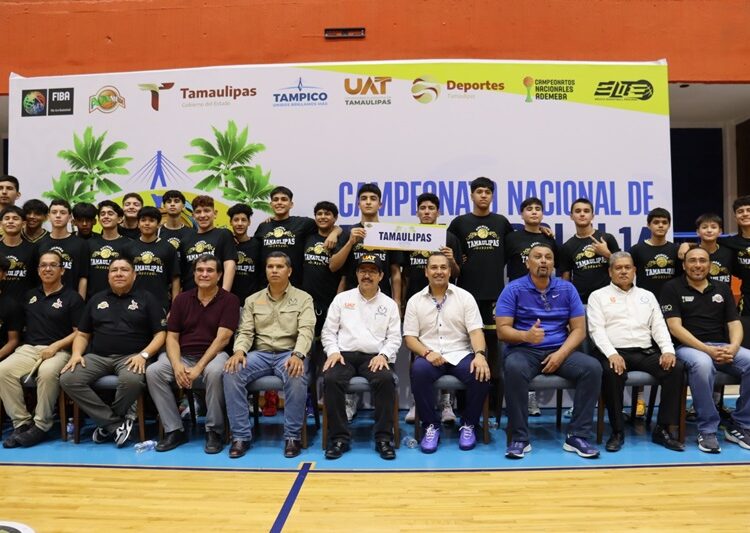 Inauguran en la UAT el Campeonato Nacional de Básquetbol U-14 de la ADEMEBA