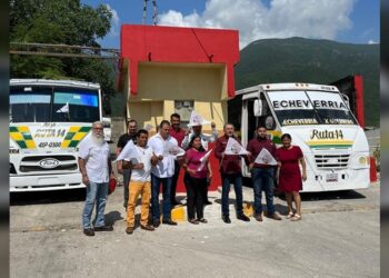 Inicia Ruta de la Transformación en Victoria, con 26 unidades de transporte público