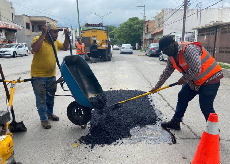 Invierten Estado y Municipio 20mdp en bacheo, drenaje y pavimentación en Victoria