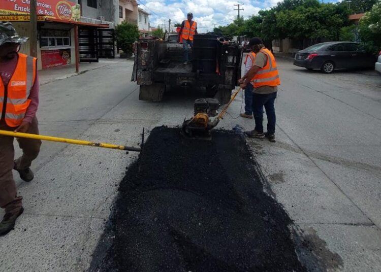 Invierten Estado y Municipio 20mdp en bacheo, drenaje y pavimentación en Victoria