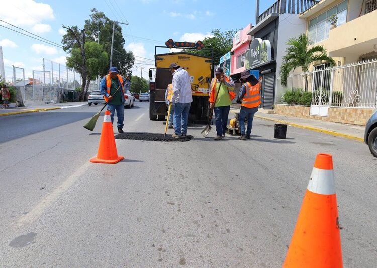 Invierten Estado y Municipio 20mdp en bacheo, drenaje y pavimentación en Victoria