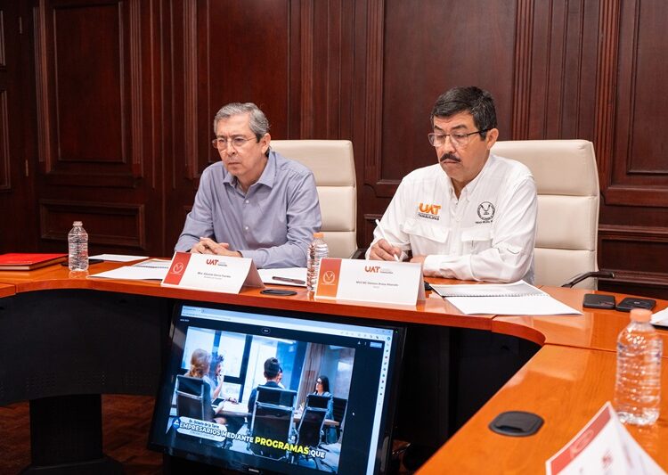 La UAT y la CONCANACO implementarán programa de emprendimiento universitario