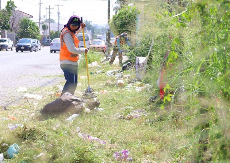Multiplica Gobierno de Victoria labores de mantenimiento urbano