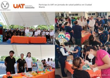 Participa la UAT en la Jornada de Salud Pública en Ciudad Mante