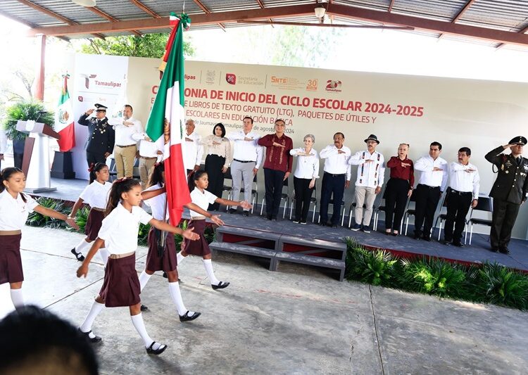 Pone en marcha Américo ciclo escolar 2024-2025; más de 340 mdp en apoyos educativos
