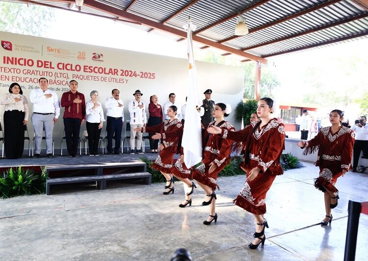 Pone en marcha Américo ciclo escolar 2024-2025; más de 340 mdp en apoyos educativos