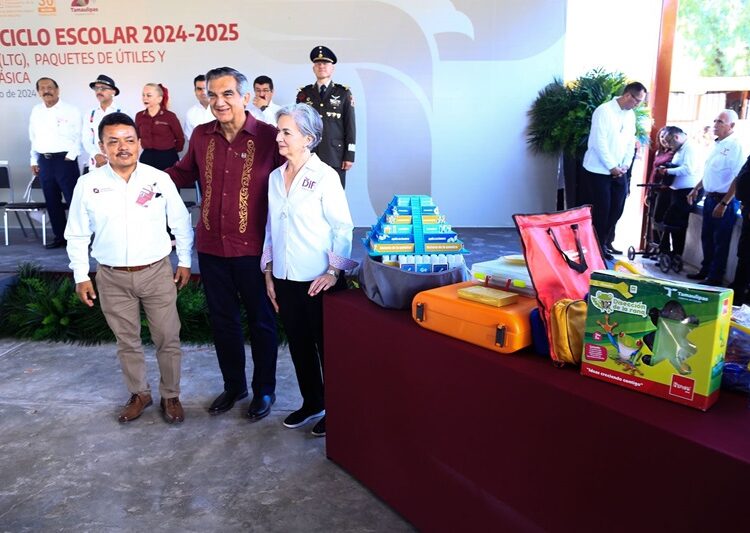 Pone en marcha Américo ciclo escolar 2024-2025; más de 340 mdp en apoyos educativos