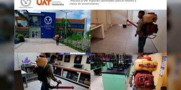Procura la UAT espacios sanitizados para el retorno a clases de universitarios