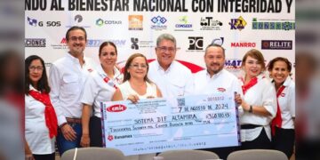 Recibe DIF Altamira importante donación por parte de la CMIC Tamaulipas