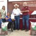 Reciben productores agrícolas de Soto la Marina semilla de sorgo y maíz