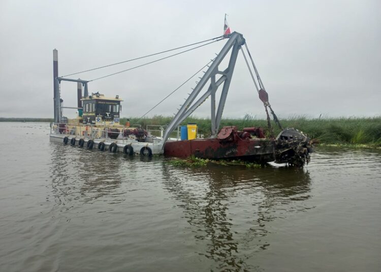 Reconoce alcalde trabajo de COMAPA Altamira por desazolve de sistema lagunario