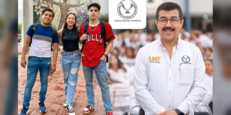 Rector de la UAT Dámaso Anaya da bienvenida a estudiantes